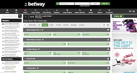 betway bet types